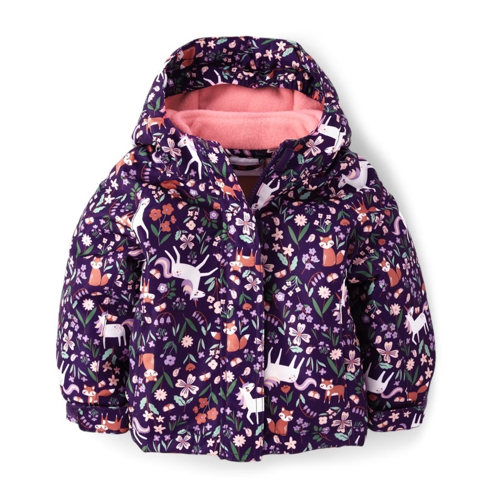 Children’s Place Empire Purple Whimsical Toddler Jacket and Snow Pants